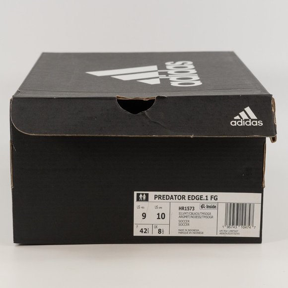 Adidas Men\'s Predator Edge.1 FG Soccer Cleats HR1573 Multi Size